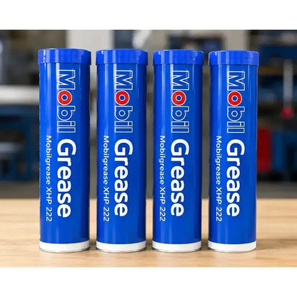 4 Cartuchos De Grasa Mobil Xhp 222  400g RLC INDUSTRIAL SUPPLY