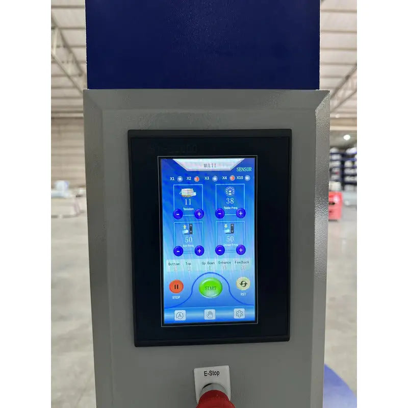 Emplayadora De Tarimas Automatica / Manual 220v 1f Azul Pro Weld Industrial