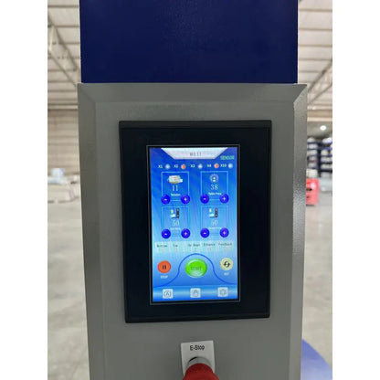 Emplayadora De Tarimas Automatica / Manual 220v 1f Azul Pro Weld Industrial