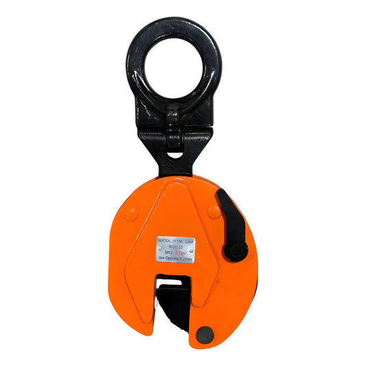 Pinza Abrazadera De Elevación Placa Industrial 2 Ton