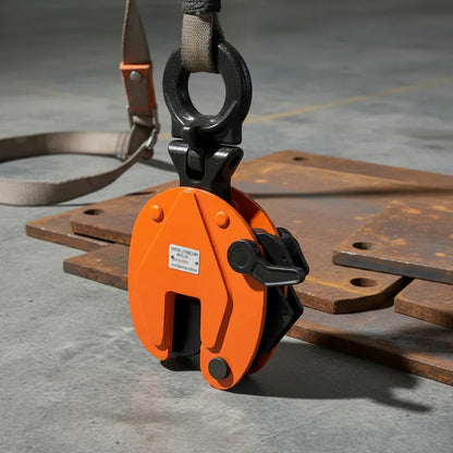 Pinza Abrazadera De Elevación Placa Industrial 3 Ton