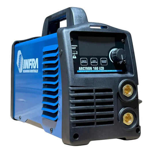 Soldadora Inversora Infra Arctron 160 Lcd Azul INFRA