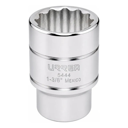 Dado Cuadro De 1/2 , 12 Puntas, En Pulgadas, 1-3/8  Plateado