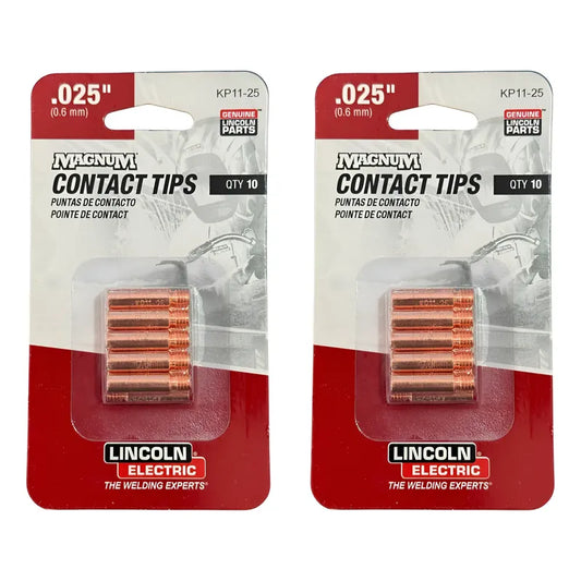 Puntas De Contacto Kp11-25, 0.025  Lincoln Electric