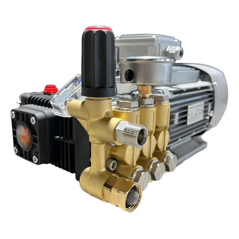 Motor Electrico Con Bomba Para Hidrolavadora 2,465 Psi 220v Gris 60 RLC