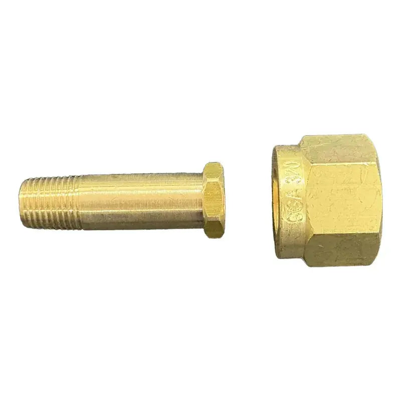 Juego De Tuerca Y Espiga Para Oxigeno Cga-320 RLC WELDING