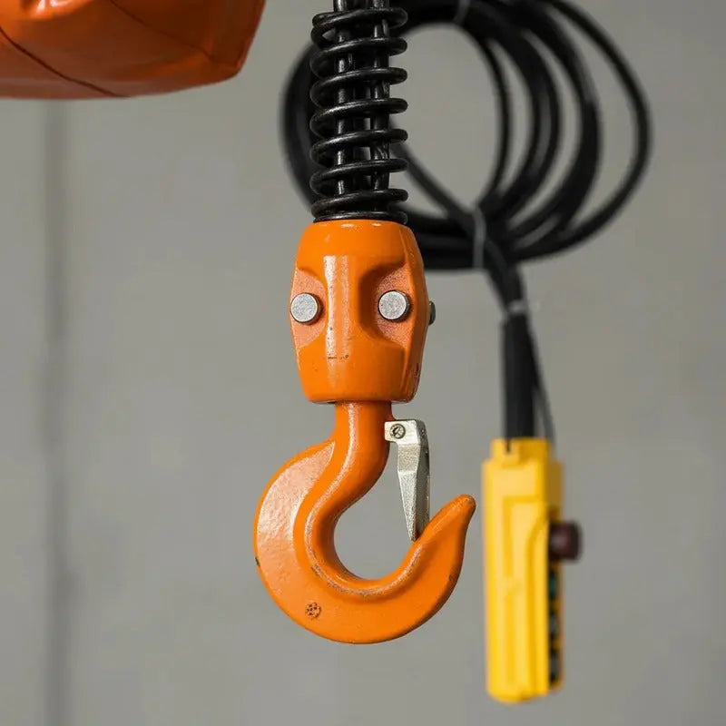 Polipasto Electrico De Cadena Con Gancho 5t/6m 220/440v 3f Naranja 1 PW INDUSTRIAL