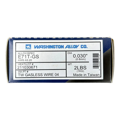 Micro Alambre Flux Cored .030  (2 Lbs) Washington Alloy