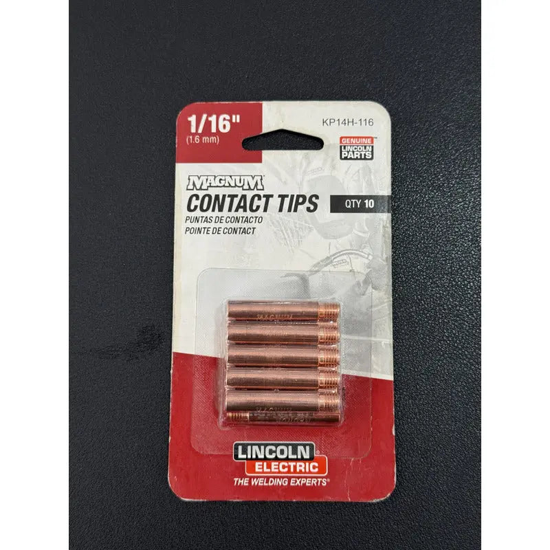 Puntas De Contacto Kp14h-116, 1/16  Lincoln Electric LINCOLN ELECTRIC