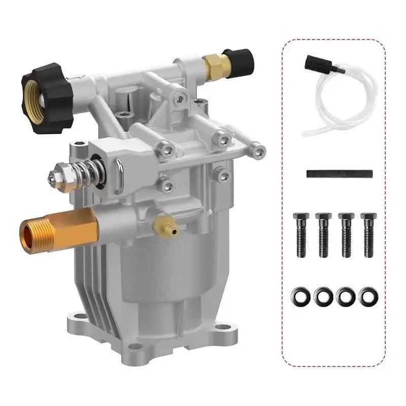 Bomba De Presion Para Hidrolavadora A Gasolina Flecha 3/4  Gris RLC