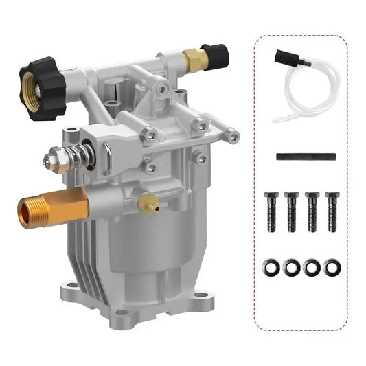 Bomba De Presion Para Hidrolavadora A Gasolina Flecha 3/4  Gris RLC