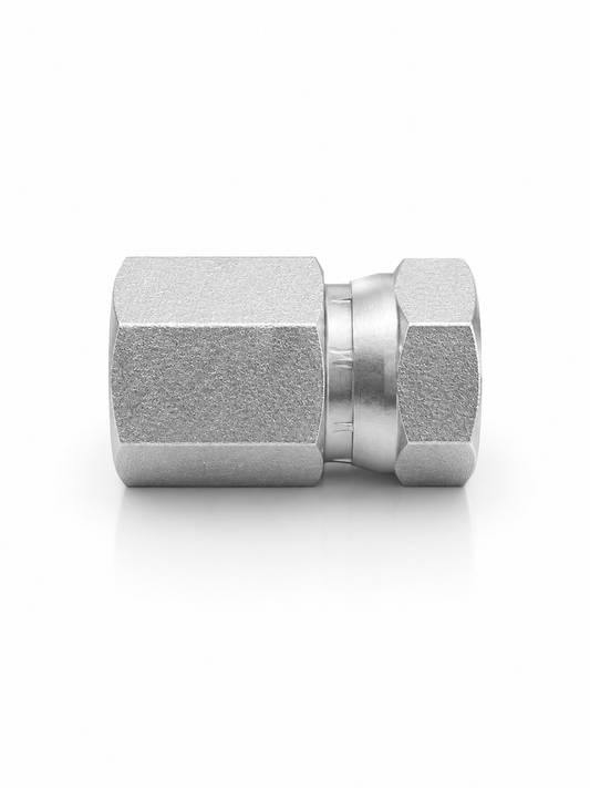 Adaptador Recto NPSM Hembra 1/8" x NPSM 1/8" Hidraulico
