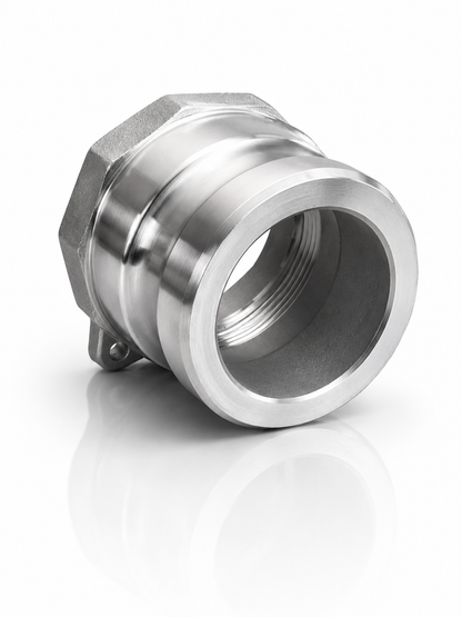 Conector Camlock Tipo A G200-A-AL macho 2" x rosca hembra NPT de 2"