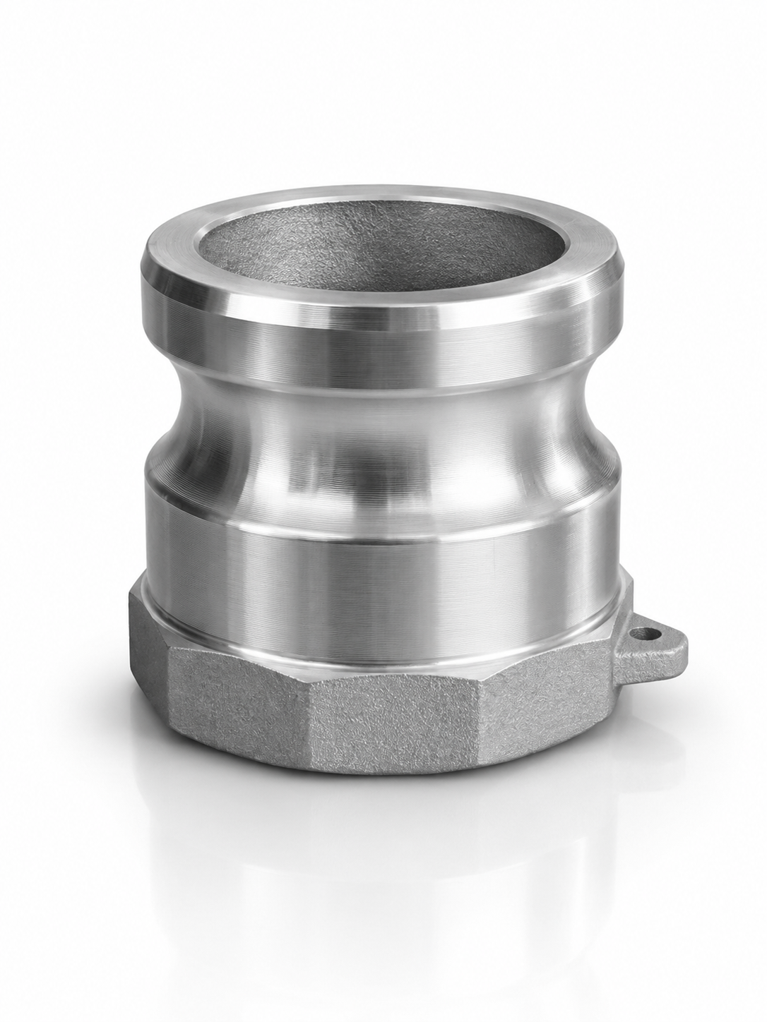 Conector Camlock Tipo A G200-A-AL macho 2" x rosca hembra NPT de 2"