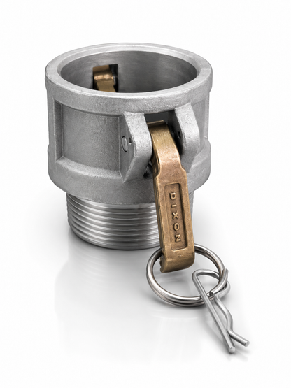 Conector Camlock Tipo B G200-B-AL hembra de 2" x rosca macho NPT de 2"