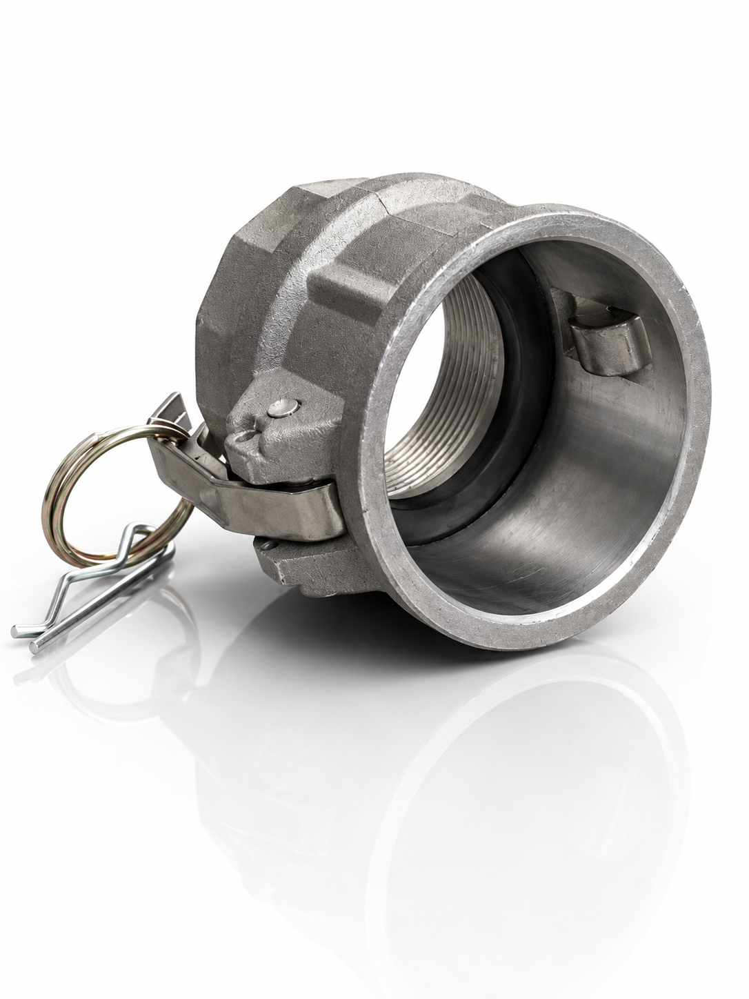 Conector Camlock Tipo D G75-D-AL hembra camlock de 3/4" x rosca hembra de 3/4"