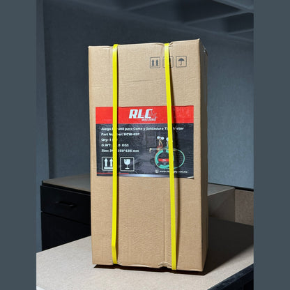 Equipo Oxicorte Portátil Acetileno Oxígeno 2 Tanques RLC WELDING