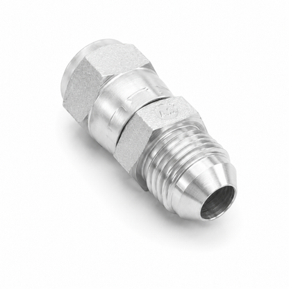 Adaptador recto Macho JIC 37° 3/8" x Hembra JIC 3/8" Hidraulico