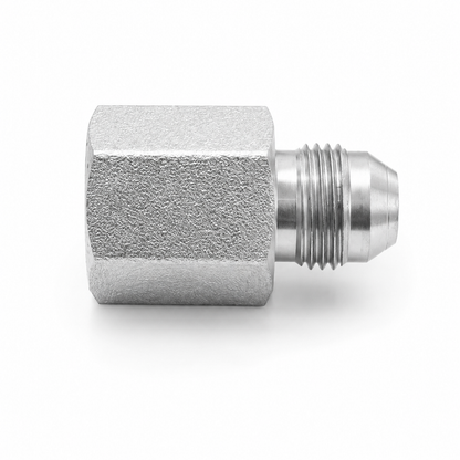 Adaptador Recto Macho JIC 37° 5/8" x Hembra NPSM 1/2" Hidraulico
