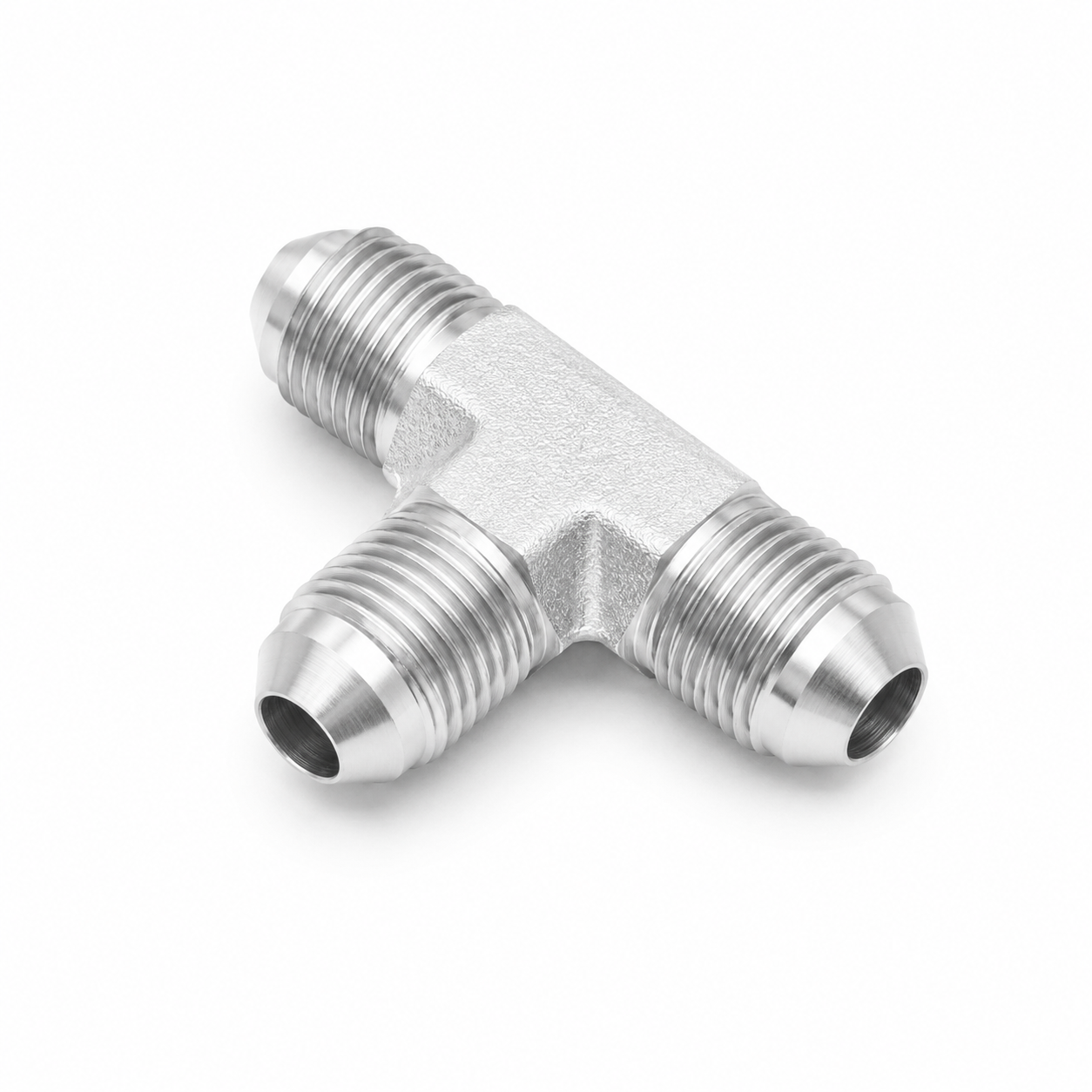 Tee JIC 37° Macho 1" x 1" x 1" Hidráulico