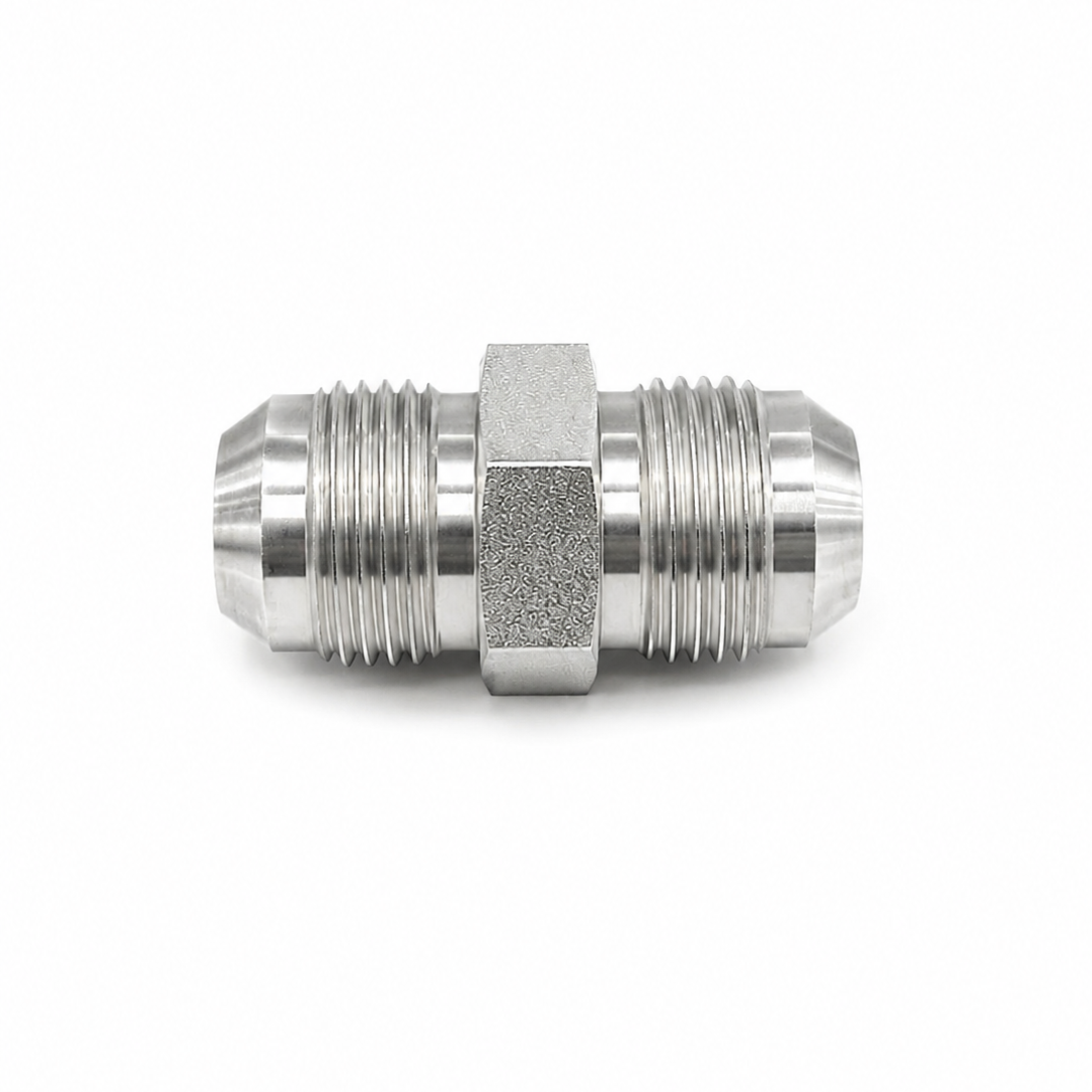 Adaptador Recto JIC 37° Macho 1-1/2" x 1-1/2" Hidráulico