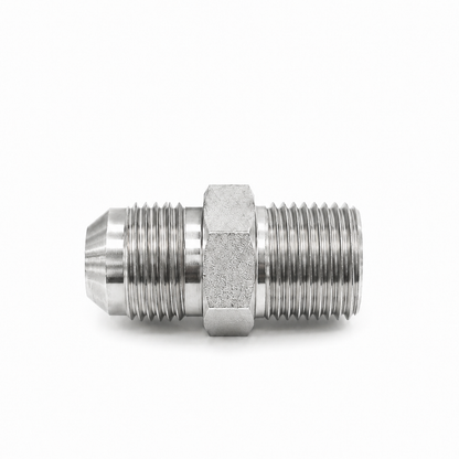 Adaptador Recto JIC 37° Macho 5/16" a NPT Macho 1/8" Hidraulico