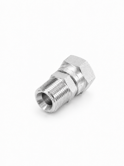 Adaptador NPT Macho 3/8" x NPSM Hembra 3/8" Recto Hidraulico