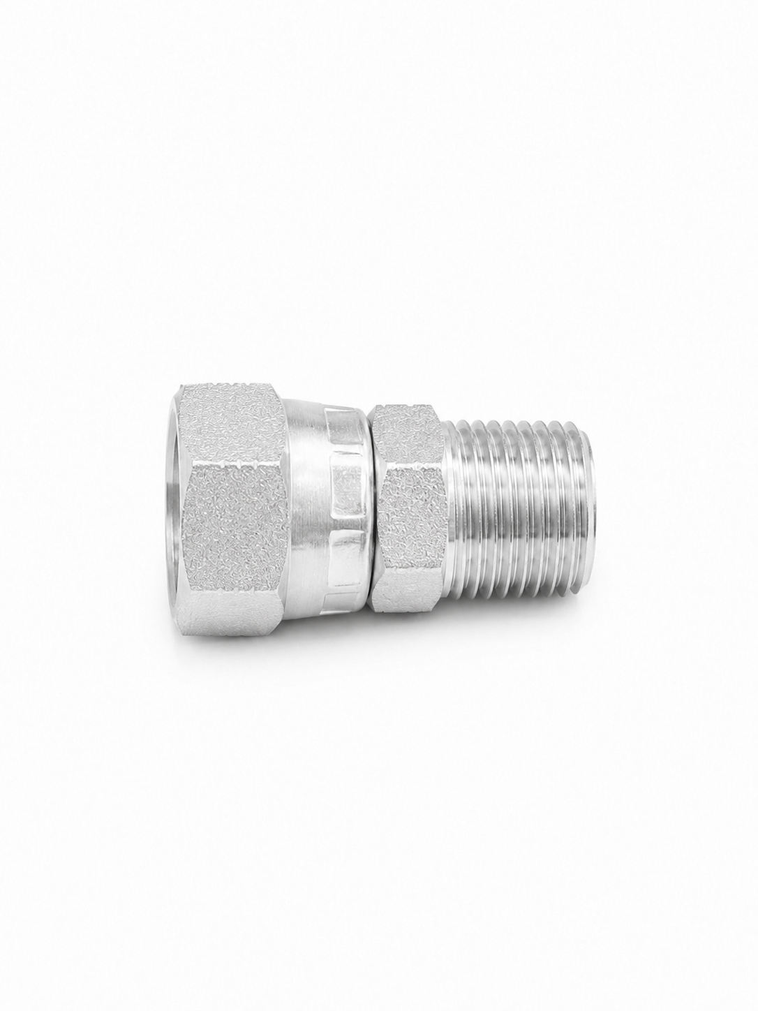 Adaptador NPT Macho 3/8" x NPSM Hembra 3/8" Recto Hidraulico