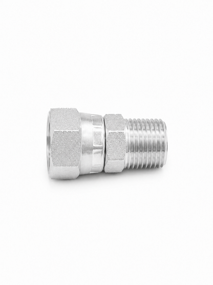 Adaptador NPT Macho 3/8" x NPSM Hembra 3/8" Recto Hidraulico