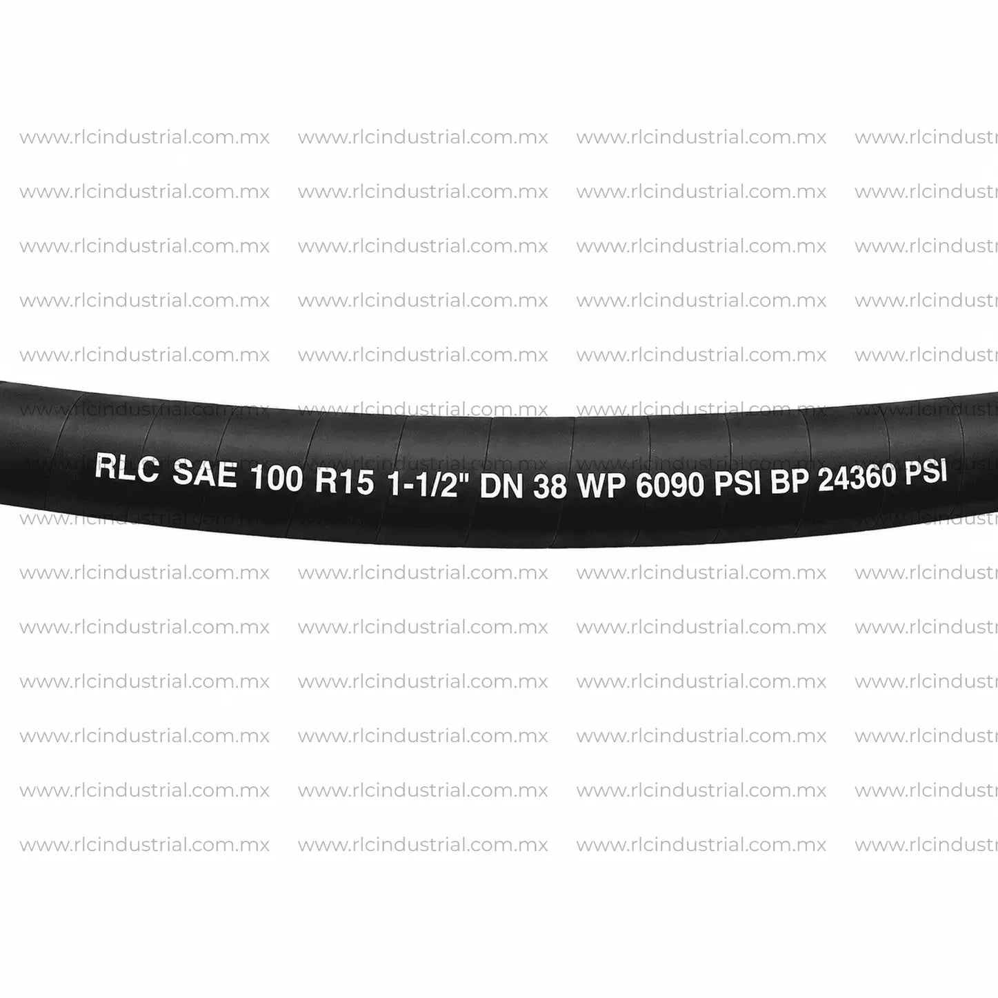 Manguera Hidráulica (24) 1-1/2" SAE 100 R15 2,680 Psi. - 4 Mallas RLC RLC