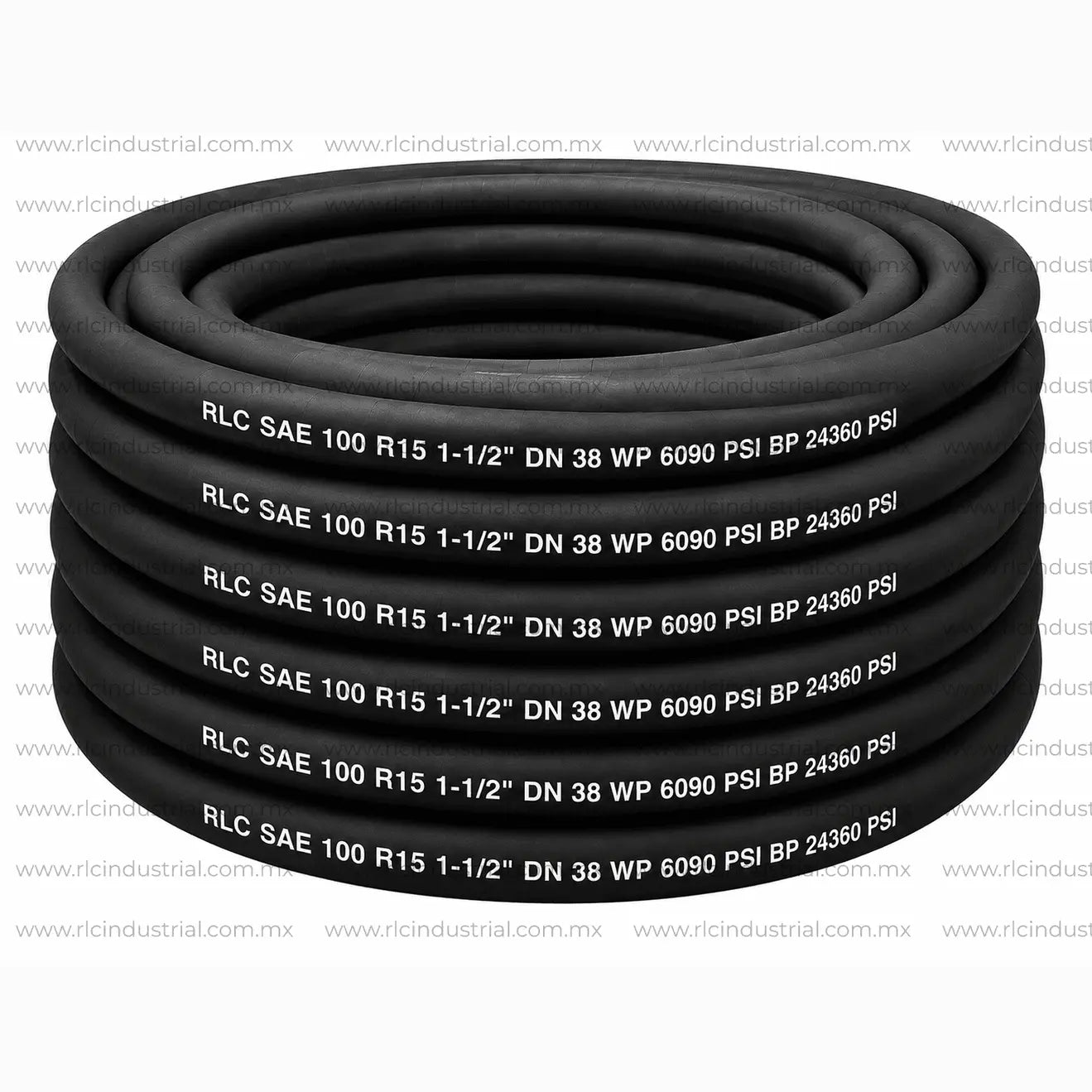 Manguera Hidráulica (24) 1-1/2" SAE 100 R15 2,680 Psi. - 4 Mallas RLC RLC