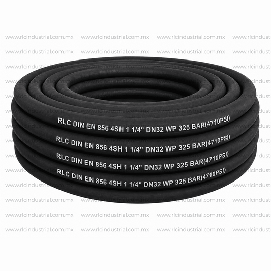 Manguera Hidráulica (20) 1-1/4" SAE 100 R15 4710Psi. - 4 Mallas RLC