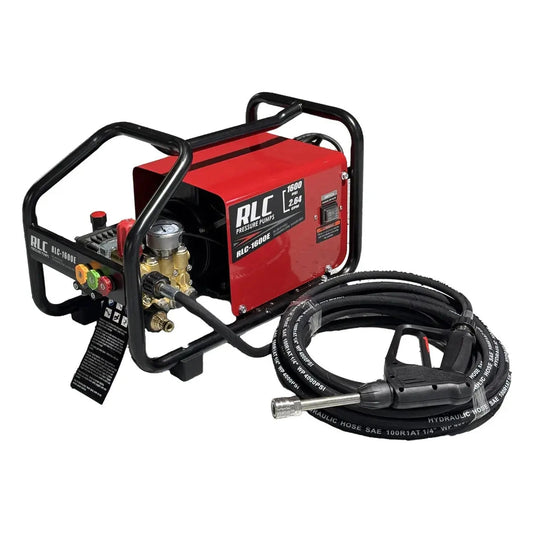 Hidrolavadora Portatil Semi Industrial 1,600 Psi 220v Rojo - RLC INDUSTRIAL SUPPLY
