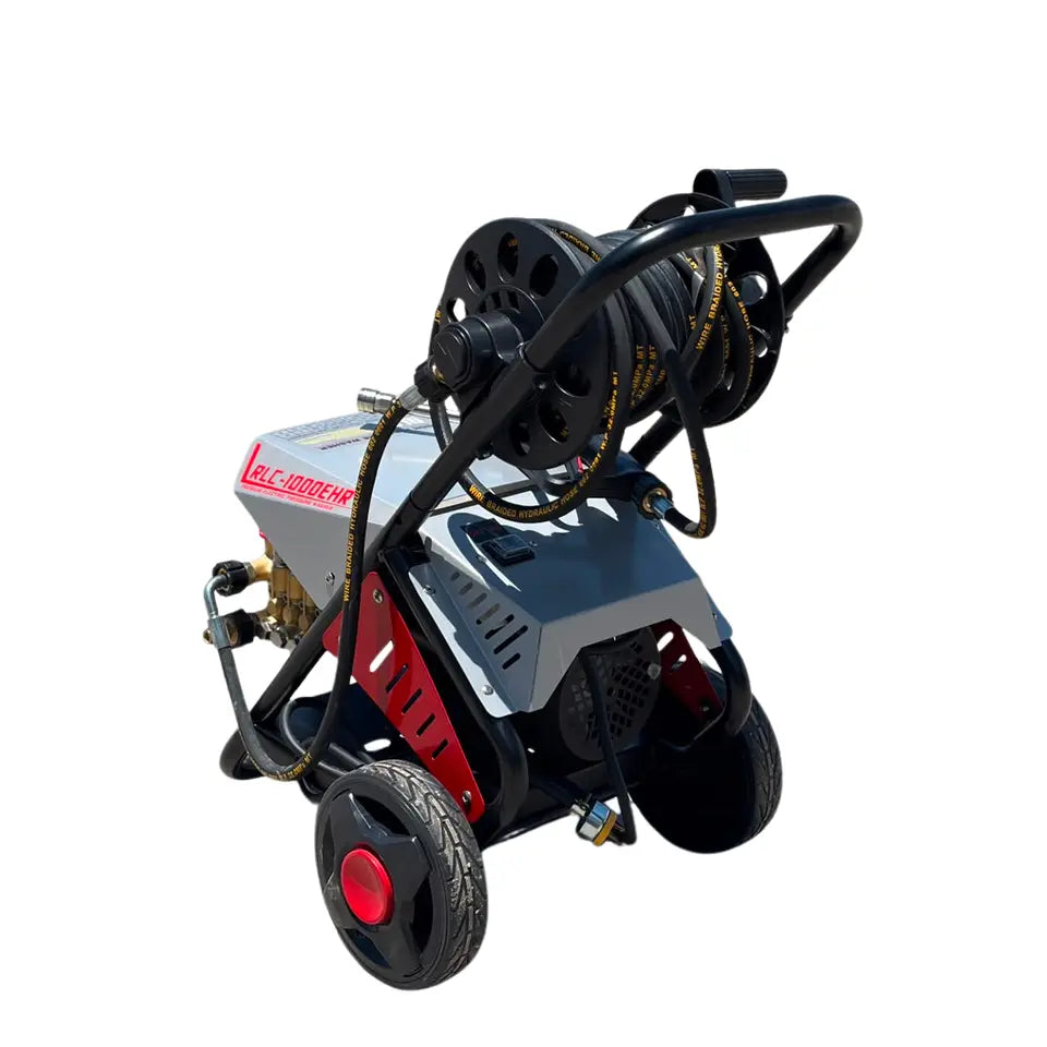 Hidrolavadora Industrial de Alta Presión RLC 1000HR Con Carrete Retractil 110V RLC