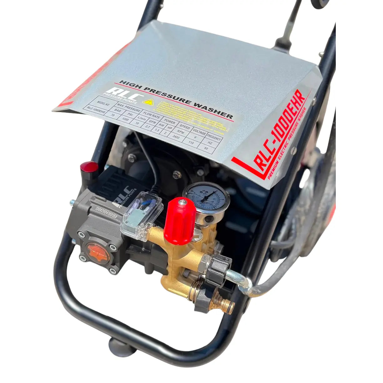 Hidrolavadora Industrial de Alta Presión RLC 1000HR Con Carrete Retractil 110V RLC