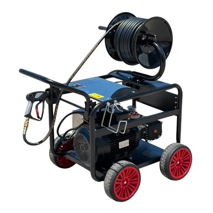Hidrolavadora Industrial de Alta Presión con Carrete Retráctil 2175PSI 220V RLC