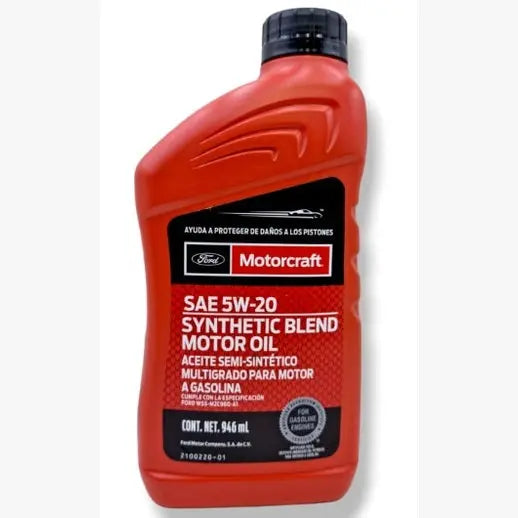 Aceite Motorcraft GASOLINA 5W20 Litro RLC