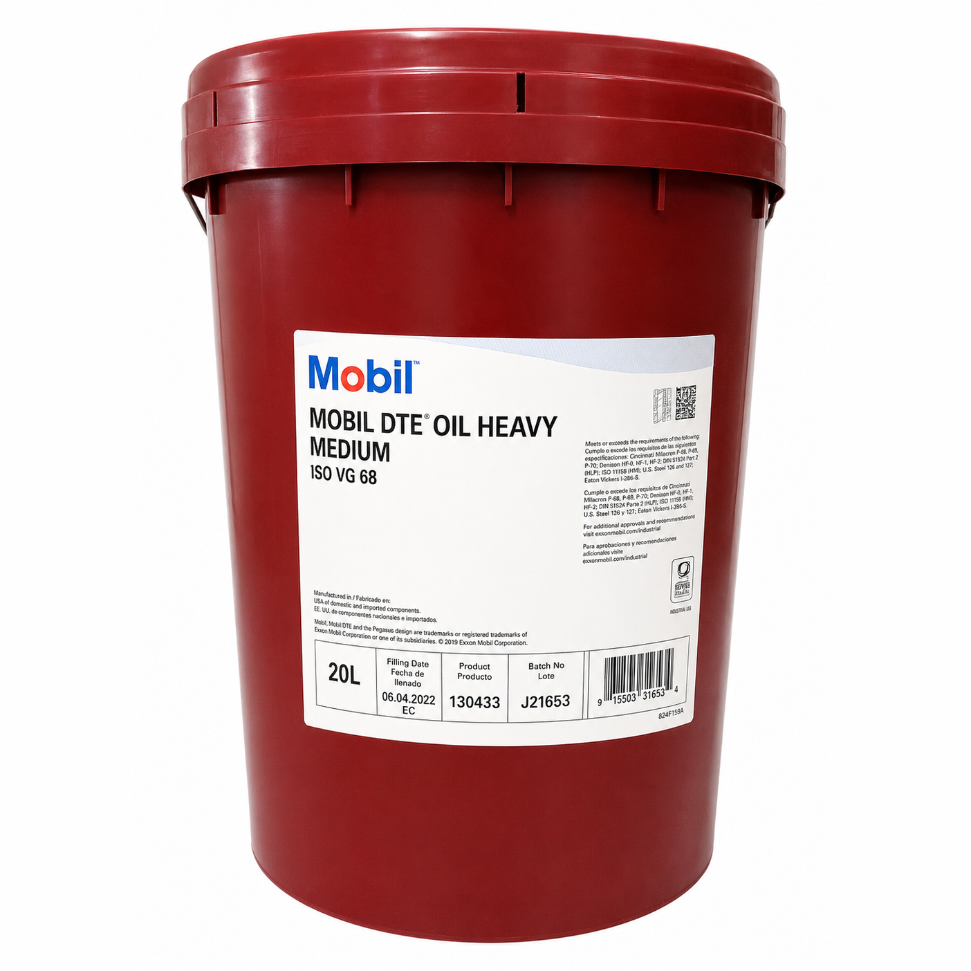 Aceite Mobil DTE OIL Heavy medium ISO RLC