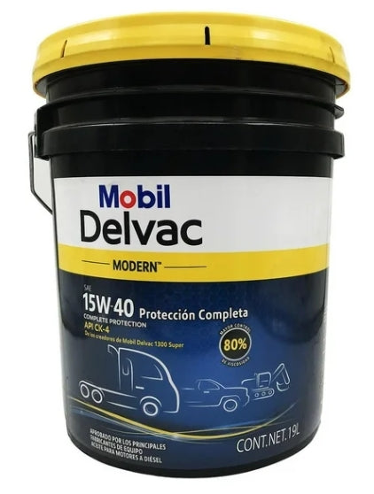 Aceite mobil super 15W40 cubeta RLC