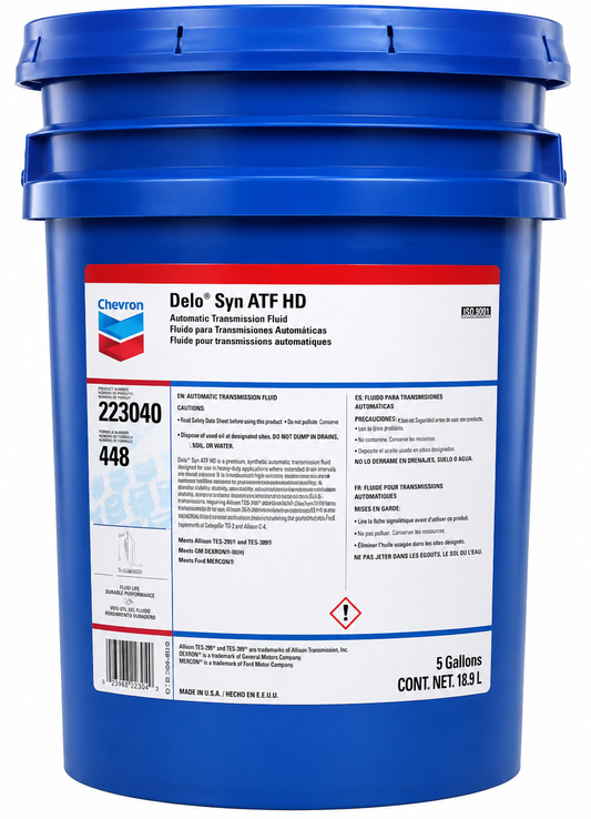 Aceite Chevron Sentetico DELO ATF HD RLC