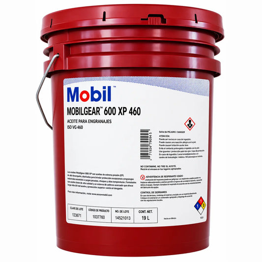 Aceite Mobil 600 XP 460 PARA ENGRANES cubeta RLC